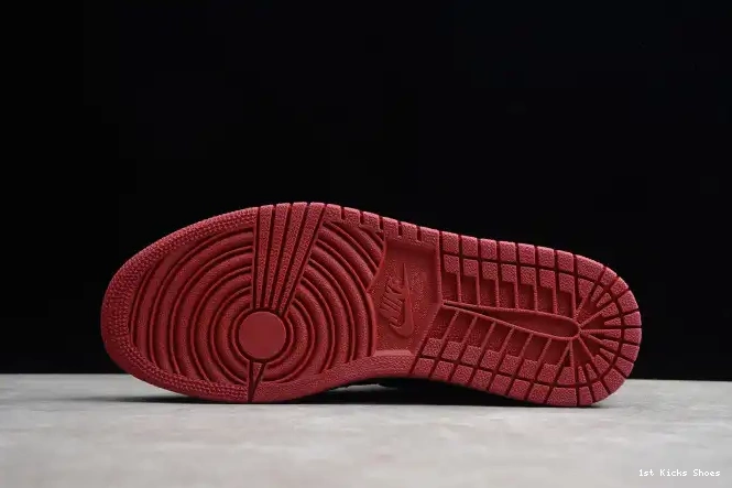 1st Kicks Shoes OG High Red 1 Gym Retro Jordan DC7071-001 Black Air 0514